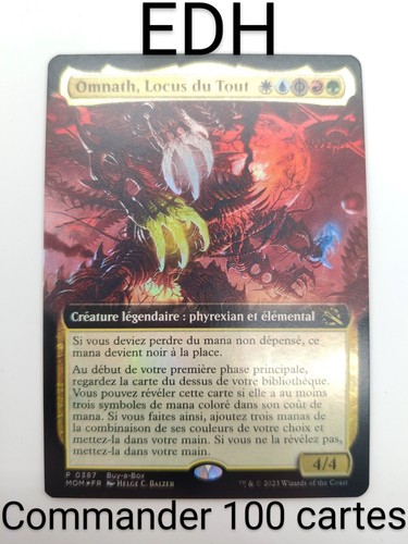 Mtg commander deck - deck, omnath