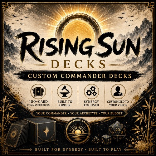 Custom mtg commander - commander, deck
