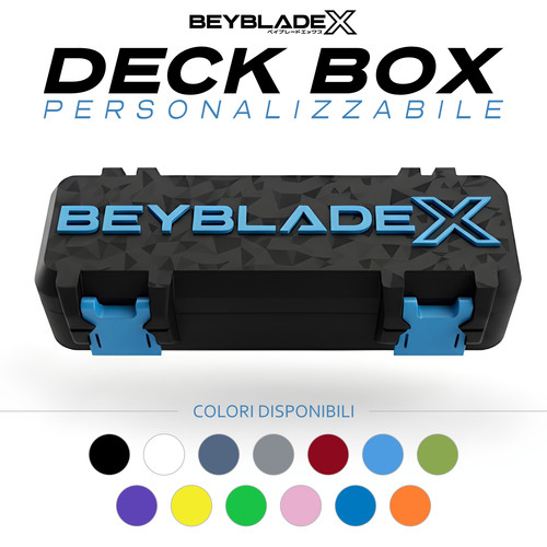 Deck box beyblade porta - beyblade,
