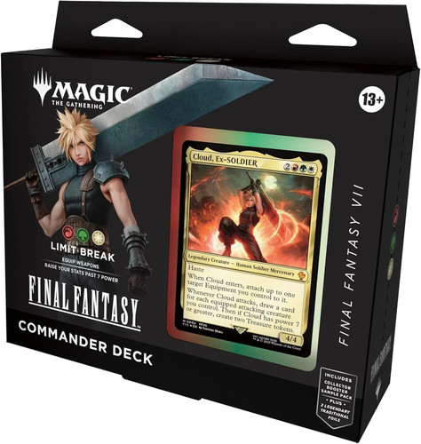 Limit break commander deck - commander,
