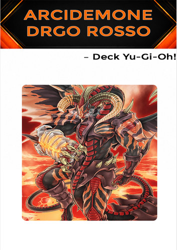 Yugioh mazzo deck - deck, arcidemone