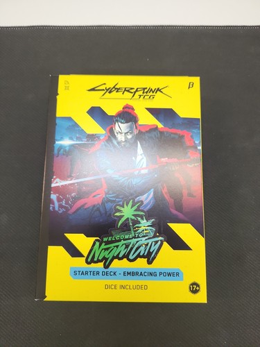 Cyberpunk tcg embracing power - embracing,