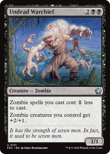 Undead warchief 131 nm - 131,