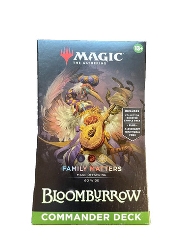 Bloomburrow commander deck - commander,