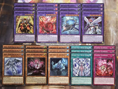 Yugioh invoked deck core - yugioh,