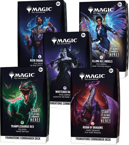 Mtg set commander deck - set,