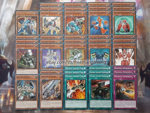 Yugioh machina deck cards - 40,