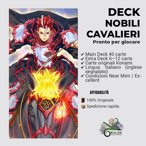 Yugioh mazzo deck nobili - yugioh!,