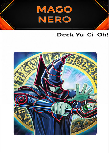 Yugioh mazzo deck - mazzo, nero