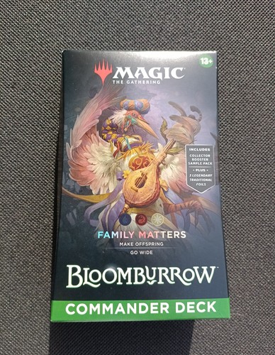 Magic commander deck family - magic, -family