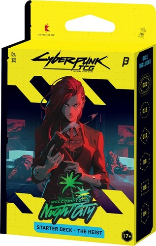 Cyberpunk tcg the heist - heist,