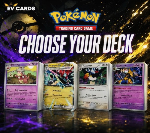 Pokemon tcg choose your - pokemon, deck